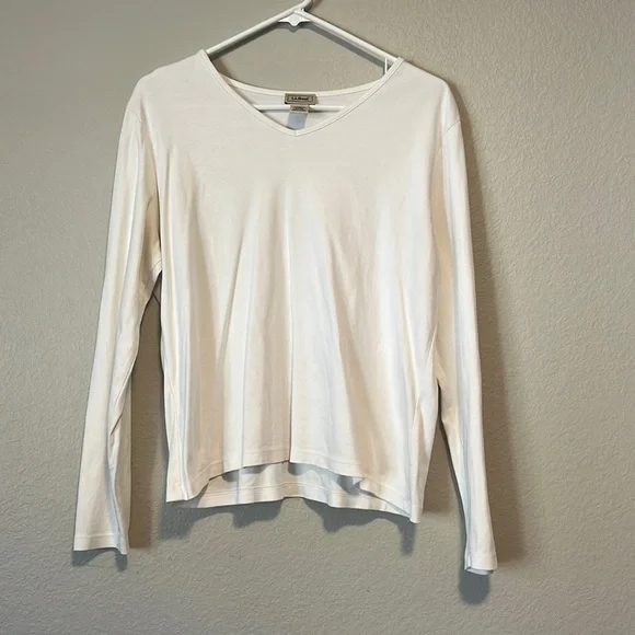 Vila - T-shirt col rond blanc en coton Supima® pour femme